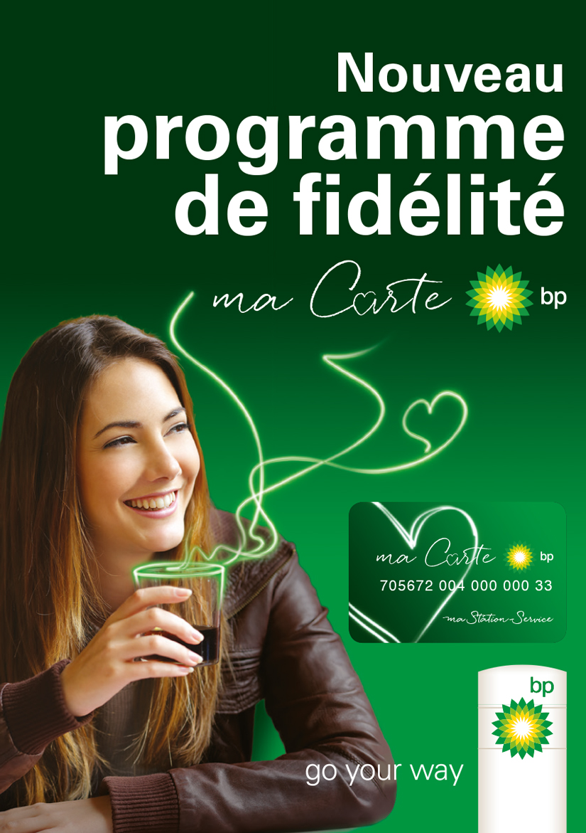 Creation du visuel du programme de fidelite et mise en page des supports